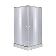 Душова кабіна Lidz Wawel SC80x80.SAT.LOW.GR скло тоноване з піддоном Mazur