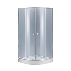 Душова кабіна Lidz Latwa SC90x90.SAT.LOW.GR з піддоном KAPIELKA ST90x90x15