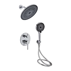 Душова система прихованого монтажу Qtap Scorpio QTSCO113CRM45896 хром