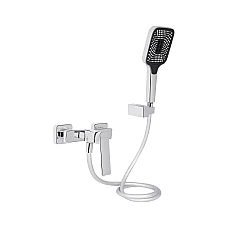 Змішувач для душу Qtap Capricorn з душовим гарнітуром Chrome (k35) QTCAP4060102C48221