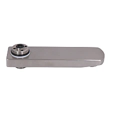 Вилив у зборі Lidz (150х40х36) для змішувачів Kubis 006, 1030 Nickel LDKUB1504036N49507