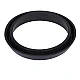 Резиновая прокладка Qtap 70х70х8 мм Black для инсталляции Standard QTSTD167BL49812