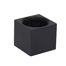 Корпус картриджа Qtap (37,8x42x42) для змішувачів та душових систем прихованого монтажу Gemini Matt Black QTGEM3784242BLA50169