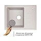 Кухонная мойка Lidz 620x435/200 GRA-09 (LIDZGRA09620435200)