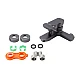 Смеситель для ванны Qtap Lipno QTNH3023101DG Graphite