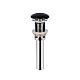 Раковина-чаша Qtap Scorpio 610x400x120 Matt black с донным клапаном QT142203MBMB