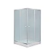 Душова кабіна Lidz Wawel SC80x80.SAT.LOW.FR скло Frost з піддоном Mazur