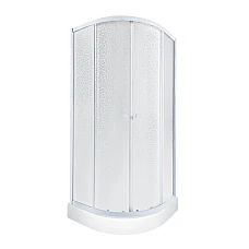 Душевая кабина Qtap Presto WHI1099AP5 Pear 197x90 с поддоном Robin 309912C с сифоном