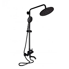 Душова система на три споживача (з виливом) Lidz Aria 1031 (k35) LDARI1031BLA43370 чорний