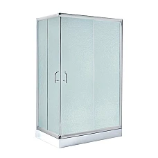 Душова кабіна Lidz Wawel SC100x80.SAT.LOW.FR скло Frost з піддоном KAPIELKA ST100x80х14