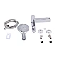 Смеситель для ванны Qtap Jay с поворотным изливом (c душевым гарнитуром) QTJAY260CRM45542 Chrome