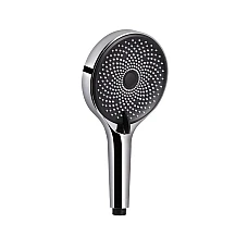 Лійка для ручного душу Qtap Rucni 130 QTRUC125CRM45952 хром/чорний