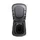 Унитаз подвесной Qtap Tern New Ultra Quiet с сиденьем с сиденьем Soft-Close MATT BLACK QT17332303ASMB