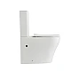 Унитаз напольный Qtap Virgo Ultra Quiet безободковый с сиденьем Soft-Close WHITE QT18226092AW