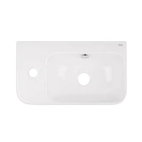 Раковина Qtap Tern 450х250х158 White QT1711H02LW