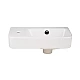 Раковина Qtap Tern 450х250х158 White QT1711H02LW