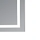 Дзеркало Qtap Mideya (MI1) 800x800 з LED-підсвічуванням Touch, з антизапотіванням, димером, рег. яскравості QT2078NCF808048477