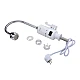 Проточний кран-водонагрівач для кухні на три режими Lidz Warm 062 LDWAR062WCR49099 White/Chrome