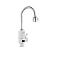 Проточний кран-водонагрівач для кухні на три режими Lidz Warm 062 LDWAR062WCR49099 White/Chrome