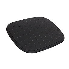 Стельова лійка Lidz (258х190х65) для душових систем Kubis Black LDKUB2581906549513