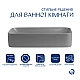 Раковина накладная Qtap Tern 610x350x135 мм, Stone grey, прямоугольная, с донным клапаном QTTER188SG49789