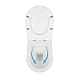 Готове рішення Qtap для ванної кімнати: підвісний унітаз Swan Rimless 520x360x320 + комплект інсталяції Standard (кругла клавіша Chrome)