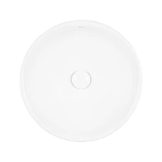 Раковина-чаша Qtap Owl 400х400х155 White с донным клапаном QT1911K53W