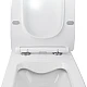 Унітаз підвісний Q-tap Crow QT05335170W безобідковий з сидінням