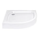 Душевой бокс Lidz Tani SB90x90.SAT.LOW.GR, стекло тонированное 4 мм
