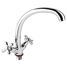 Смеситель для кухни Lidz Dominox 273F двухвентильный LDDOM273FCRM35539 Chrome