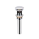 Донный клапан для раковины Qtap PU02O 225х70х70 White с переливом