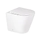 Унитаз напольный Qtap Swan безободковый с сиденьем Soft-close QT16223178W