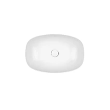 Умывальник-чаша Qtap Cardinal 60х38 с донным клапаном QT04117060TW