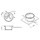 Кухонная мойка Lidz D510/200 ANT-15 (LIDZANT15D510200)