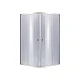 Душевая кабина Lidz Latwa SC80x80.SAT.HIGH.GR, стекло тонированное 4 мм без поддона