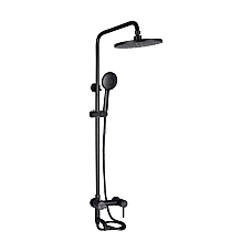 Душова система на три споживача (з виливом) Lidz Aria 1032 (k35) LDARI1032BLA43371 чорний