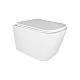 Унитаз подвесной Qtap Crow безободковый с сиденьем Soft-close QT05335171W