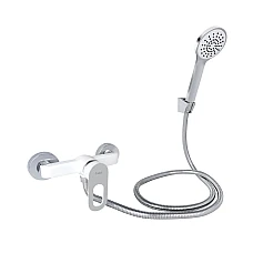 Змішувач для душу Lidz Latwa 010 LDLAT010WHI45426 білий