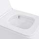 Унитаз подвесной Qtap Gemini безободковый с сиденьем Soft-closeQTGEM26W45430
