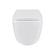 Унитаз подвесной Qtap Gemini безободковый с сиденьем Soft-closeQTGEM26W45430