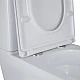 Унітаз-компакт Qtap Cardinal Ultra Quiet безобідковий з сидінням Soft-close QT04222168AUQ3W