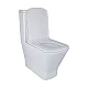Унітаз-компакт Qtap Cardinal Ultra Quiet безобідковий з сидінням Soft-close QT04222168AUQ3W