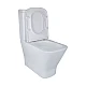 Унітаз-компакт Qtap Cardinal Ultra Quiet безобідковий з сидінням Soft-close QT04222168AUQ3W