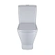 Унітаз-компакт Qtap Cardinal Ultra Quiet безобідковий з сидінням Soft-close QT04222168AUQ3W