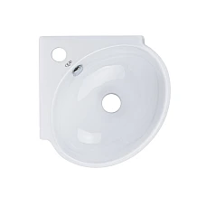 Умивальник кутовий підвісний Qtap Leo 39x36 QT11115010WN