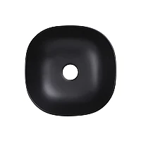 Раковина-чаша Qtap Kolibri 400x400x140 Matt black QT10112144MBMBN