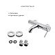 Комплект для ванной комнаты Qtap Robin хром
