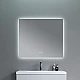 Зеркало Qtap Taurus (TA2) 800×600 мм с LED-подсветкой Touch, с антизапотеванием, с диммером, рег. темп. цвета (3000-6500K) QTTAU8006004895