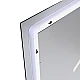 Дзеркало Qtap Taurus (TA1) 1000×800 мм з LED-підсвічуванням Touch, з антизапотіванням, з димером, рег. темп. кольору (3000-6500K) QTTAU100080048956