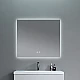 Дзеркало Qtap Taurus (TA1) 1000×800 мм з LED-підсвічуванням Touch, з антизапотіванням, з димером, рег. темп. кольору (3000-6500K) QTTAU100080048956